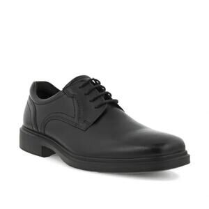ECCO Men's Helsinki 2 Black Leather Derby Shoes Size 46 US 12-12.5‎